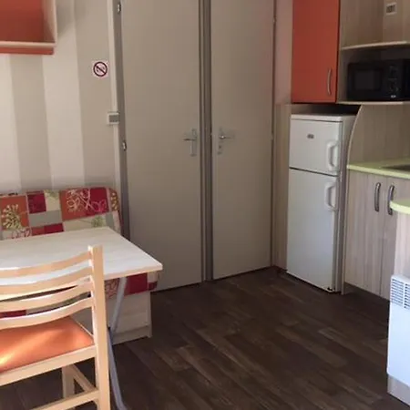 Mobil Avec Terrasse - 4 Pers. - Api-1-52-1595 Kamp alanı